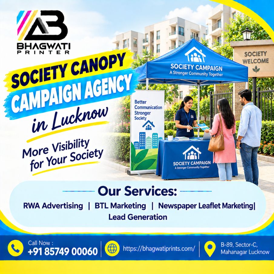 Society Canopy Campaign Agency in Lucknow