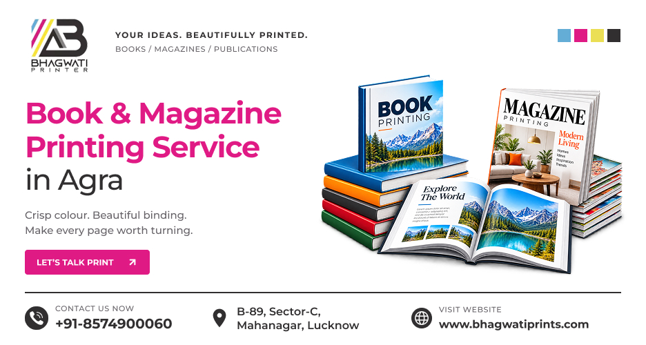 Book & Magazine Printing Service in Agra