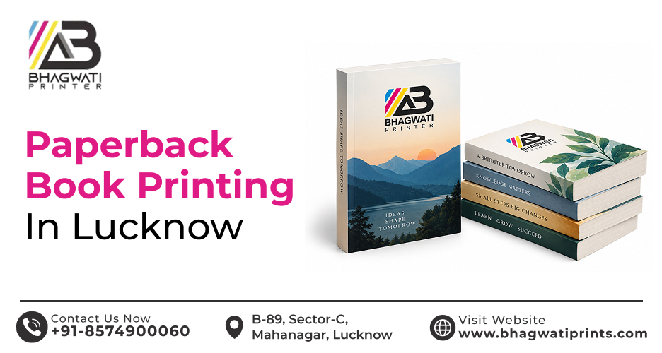 Paperback Book Printing in Lucknow