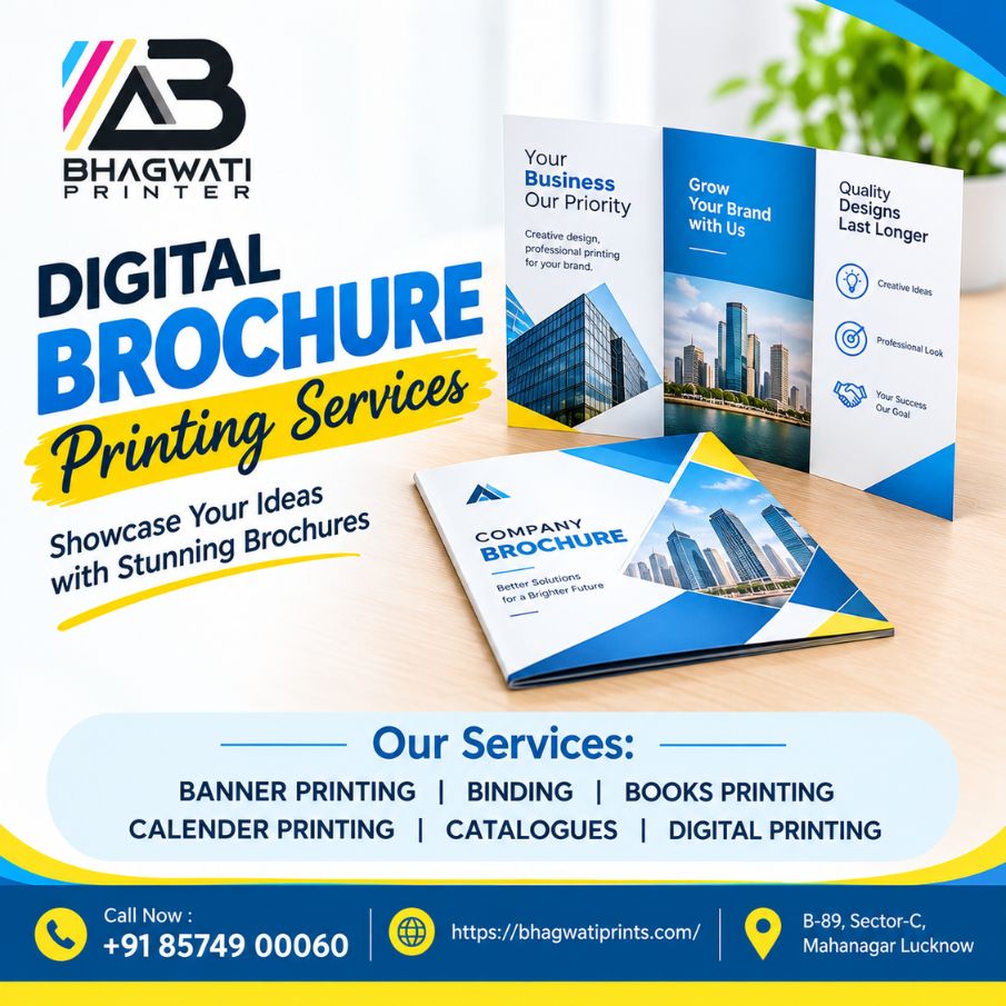 Digital Brochure Printing Services