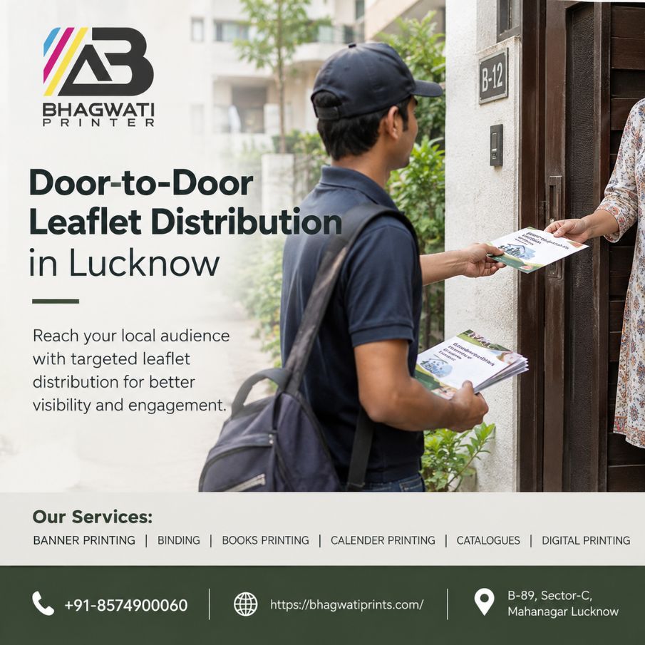 Door-to-Door Leaflet Distribution in Lucknow