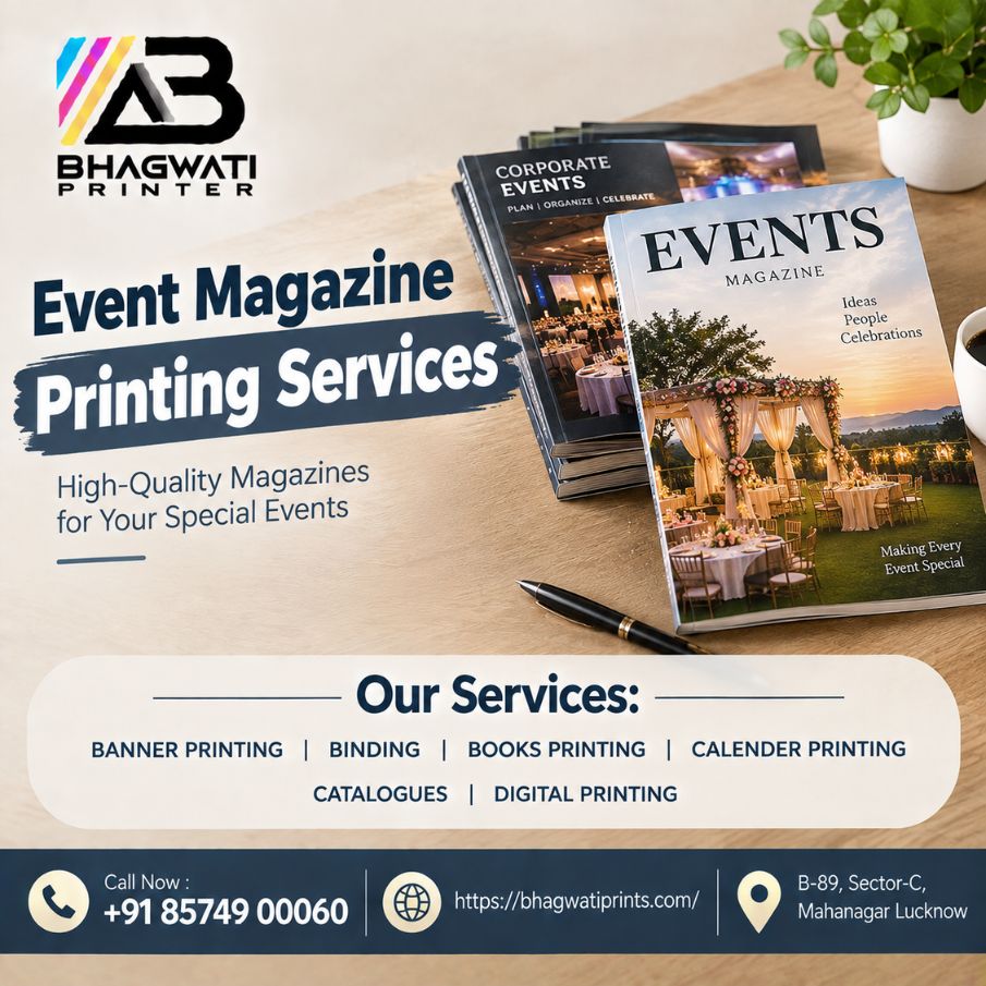 Event Magazine Printing Services