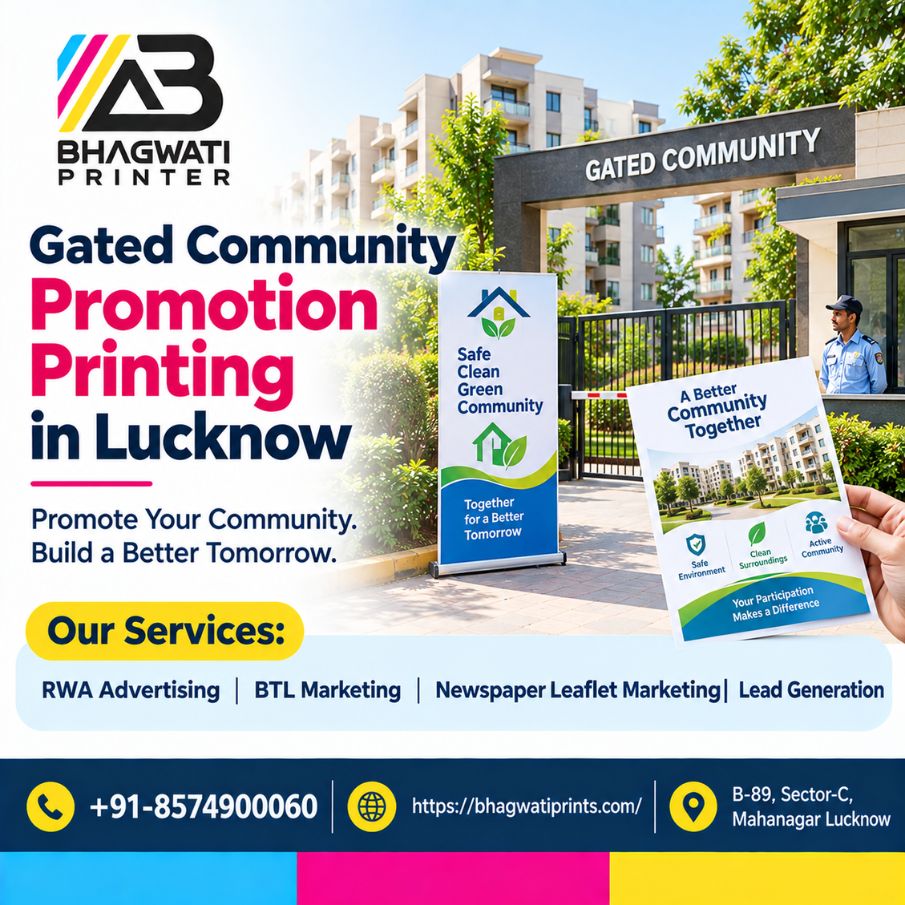 Gated Community Promotion Printing in Lucknow
