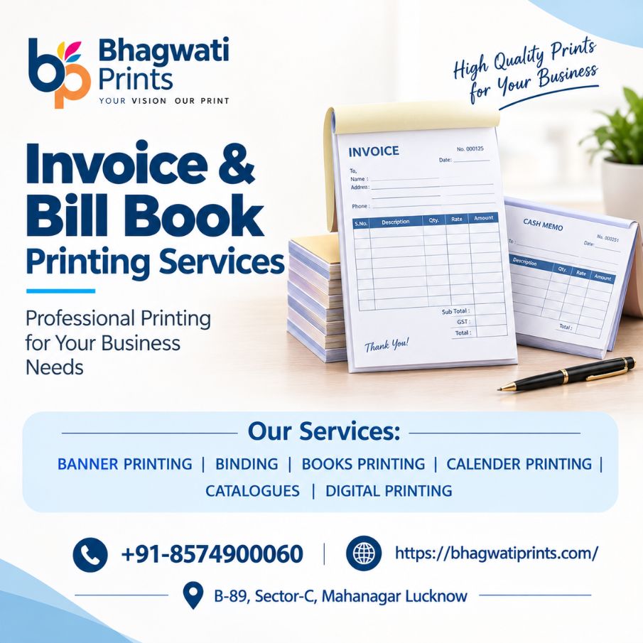 Invoice & Bill Book Printing Services