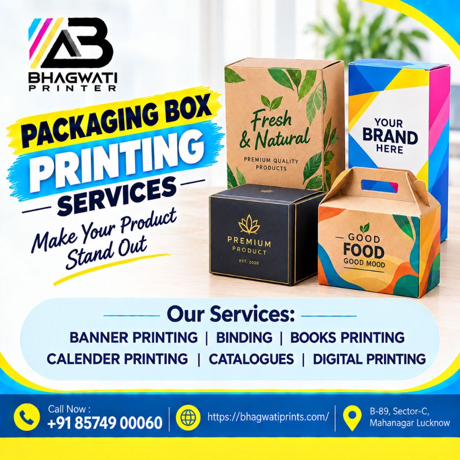 Packaging Box Printing Services