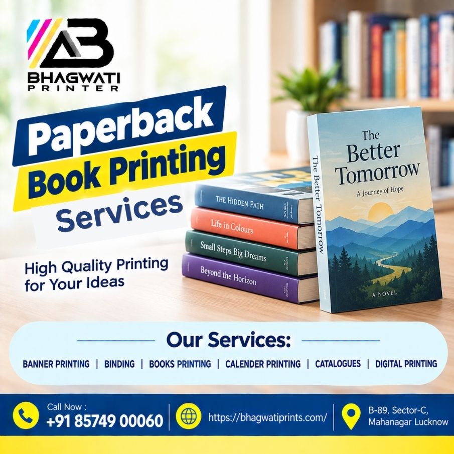 Paperback Book Printing Services