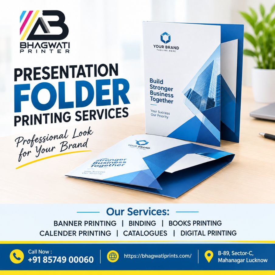 Presentation Folder Printing Services