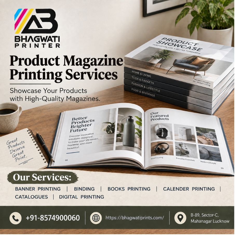 Product Magazine Printing Services
