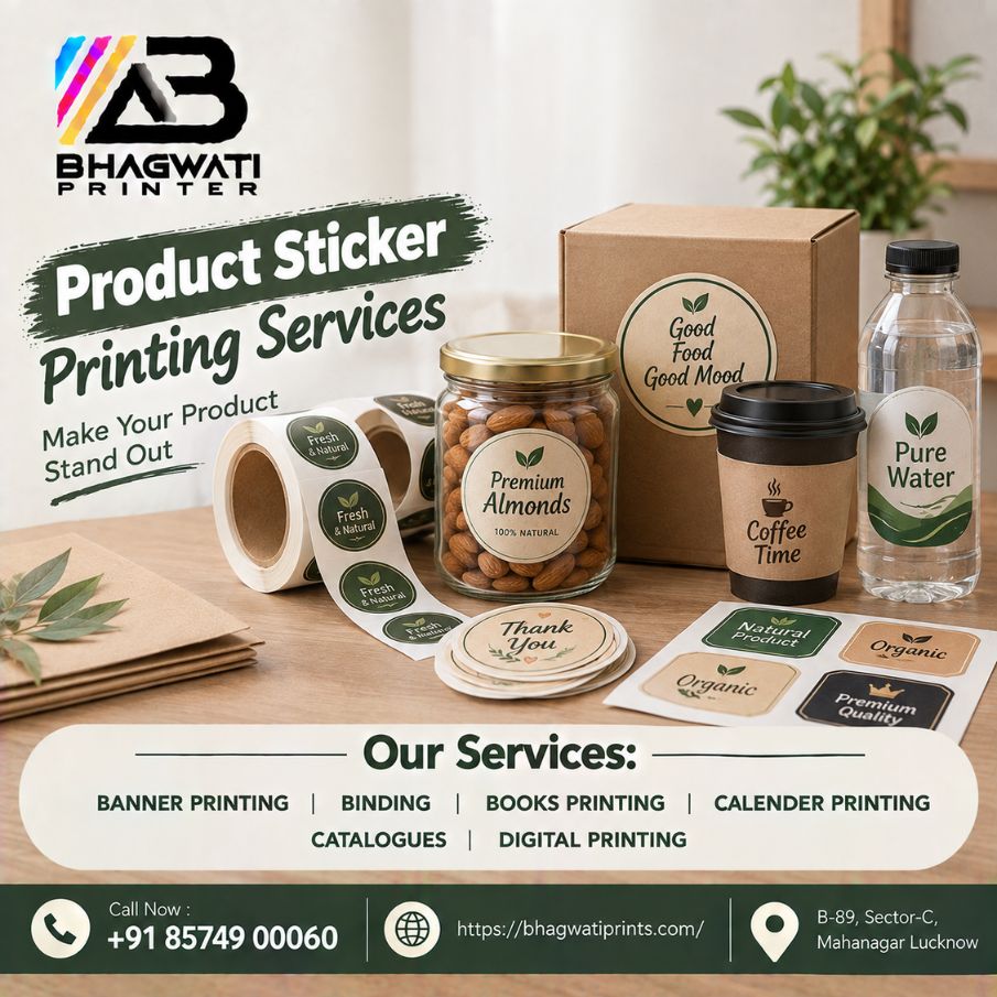 Product Sticker Printing Services