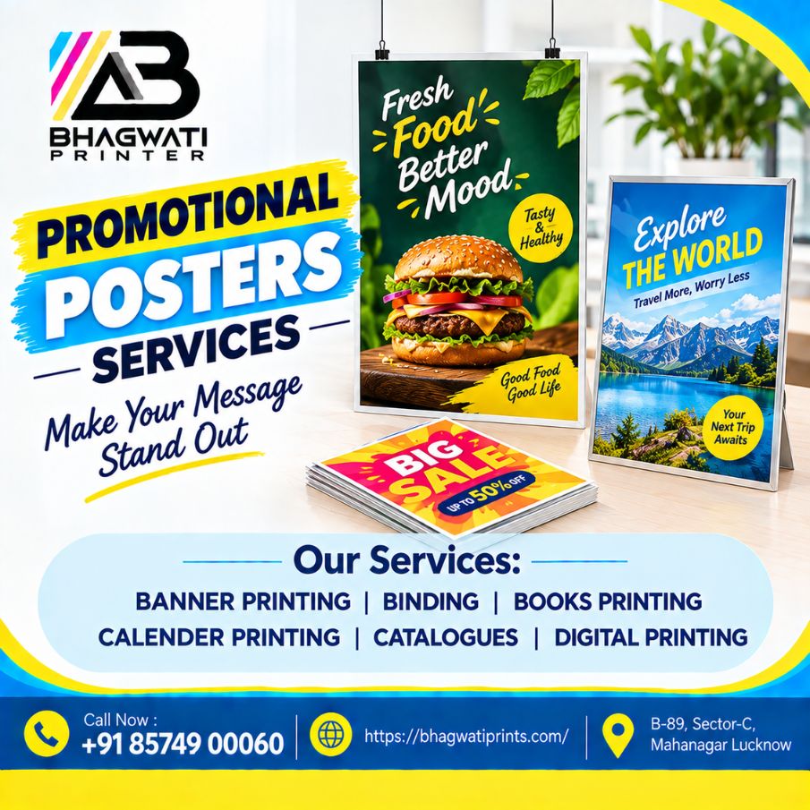Promotional Poster Printing Services