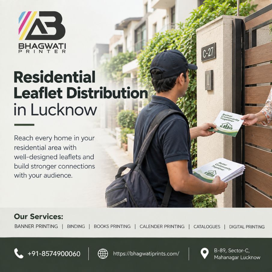 Residential Leaflet Distribution in Lucknow