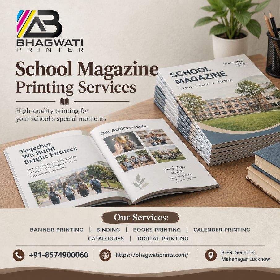 School Magazine Printing Services