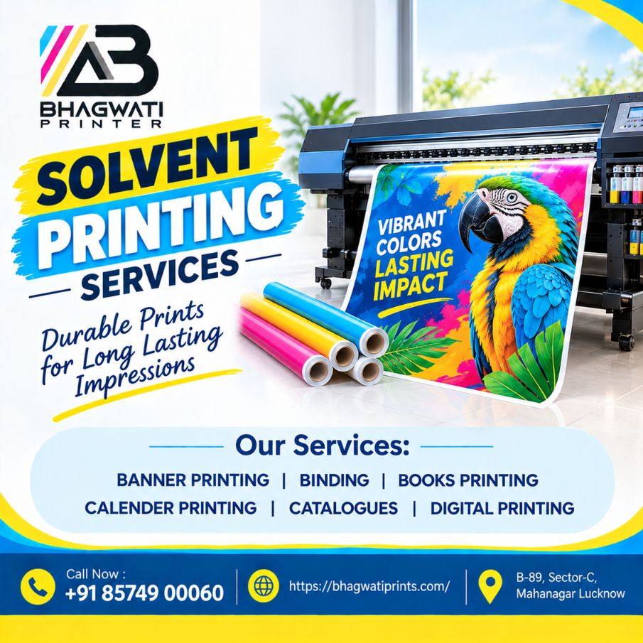 Solvent Printing Services