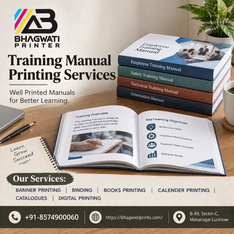 Training Manual Printing Services